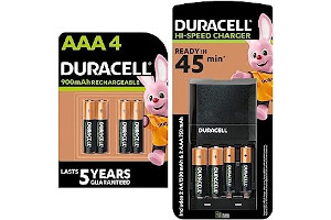 Cargador De Pilas Medianas Recargables